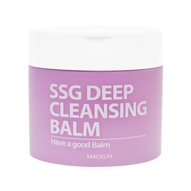 [Macklin] SSG Deep Cleansing Balm, 100ml _ All-in-one Cleanser, Makeup Remover, Emulsifying balm, Moisturizing, Hypoallergenic _ Made in KOREA
